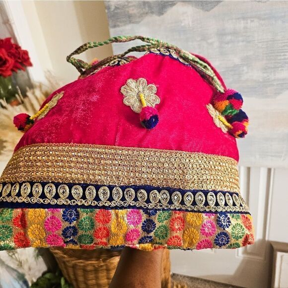 Banjara Ethnic Indian Embroidered Handmade Tribal Boho Tote Bag. - Picture 9 of 15